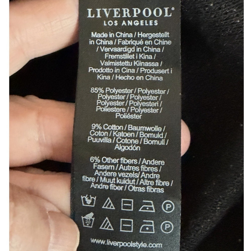 Liverpool Los Angeles Tweed Dress L Burgundy Preppy Academia Professional Office - Picture 8 of 13